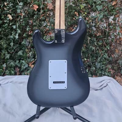 Wilhelm Guitars Custom Handmade HSS Strat Solid Body Electric Guitar "Silverburst" image 7