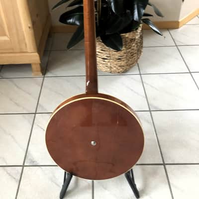Höfner  Tenor Banjo, model 738, vintage ca 1970 - brown image 9