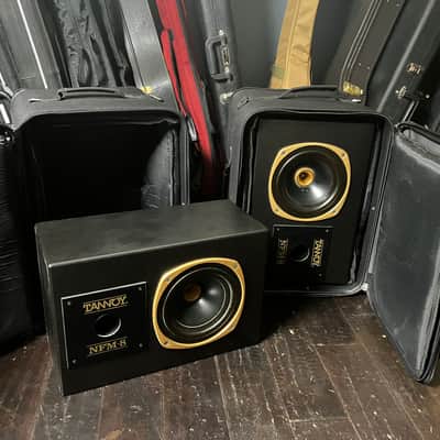 Tannoy NFM-8 2-Way Passive Studio Monitors 1980s - Black image 3