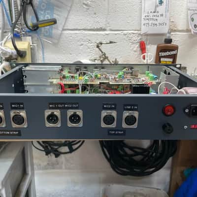 🔥[pair] 1979 BEAG EME 593 Mic/Line Channel Strips Preamp EQ (Telefunken) image 5