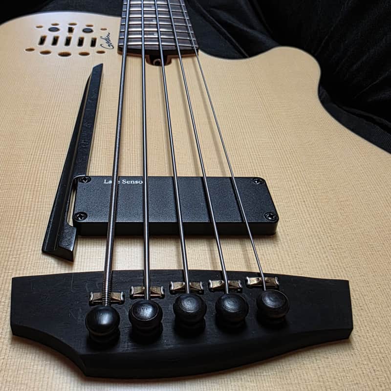 2015 Godin A5 Ultra Fretted 5-String Natural