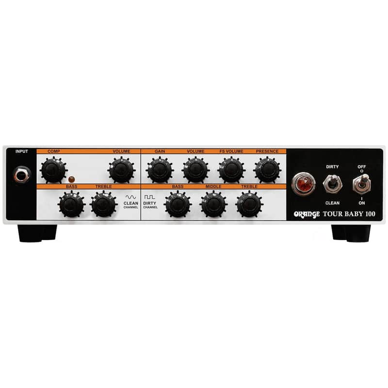 Orange Tour Baby Twin Channel SS Guitar Amplifier Head (100 Watts), Open Box (Like New) image 1