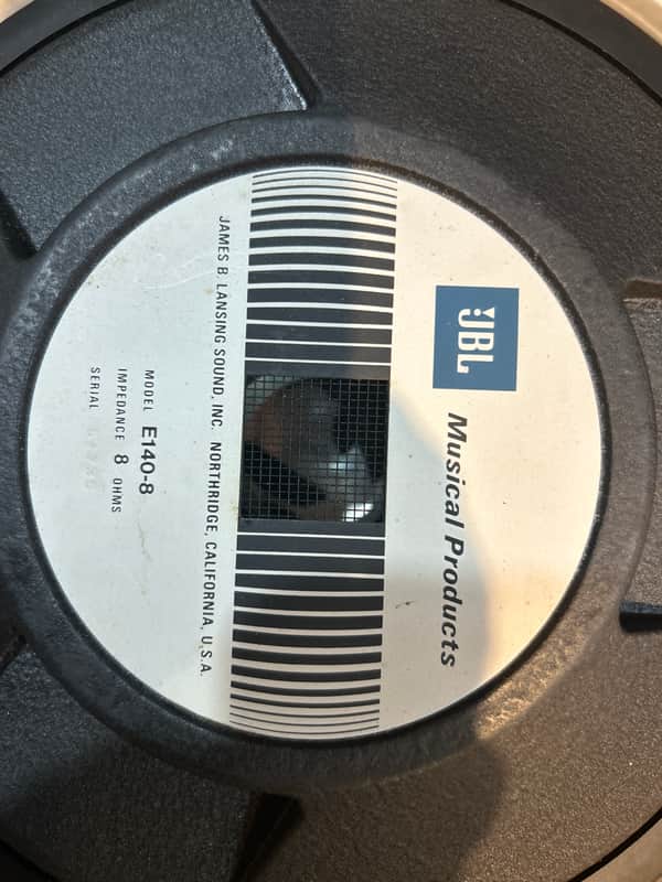 JBL E140-8 1980 - Black image 1