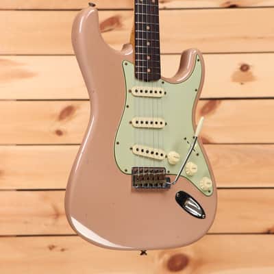 Fender Custom Shop 1959 Stratocaster Journeyman Relic - Dirty Shell Pink - CZ582861 - PLEK'd image 1