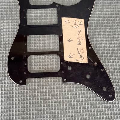 Frank Zappa Personally Owned & Used Black Fender Stratocaster Pickguard image 3