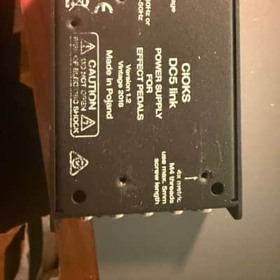 CIOKS DC5 Link 100/300mA 5-Outlet 9-18v Power Supply 2010s - Black image 4