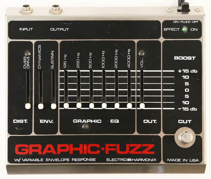 ジャンク　ELECTRO-HARMONIX GRAPHIC-FUZZ Electro-Harmonix Graphic Fuzz EQ / Distortion / Sustainer | Reverb