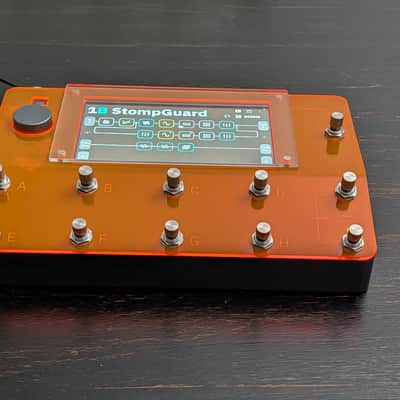 Orange Neon Fluorescent Magnetic Quad Cortex StompGuard Protective Cover image 5