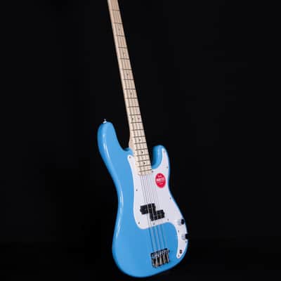 Squier Sonic Precision Bass, Maple FB, California Blue image 8