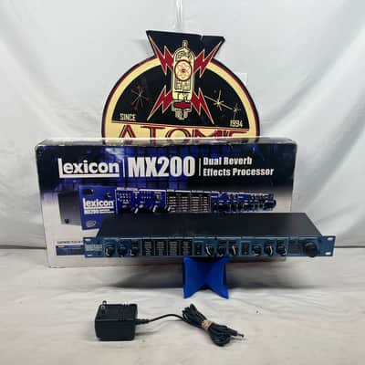 Lexicon MX200 Dual Reverb Effects Processor Rack Module with Box and Power Supply image 1
