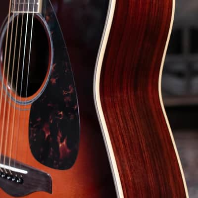Yamaha FG830 TBS Acoustic Guitar - Tobacco Sun Burst image 10