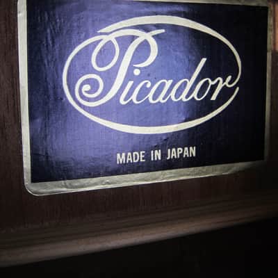 Picador 000-18 Acoustic Guitar Near Perfect Condition with Hard Shell Case Circa-1970s-Natural image 22