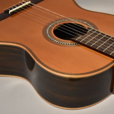 2023 Candelas' Guitars Estrella ESTR/C Tomás Delgado Handmade Nylon Classical Natural w/OSSC image 8