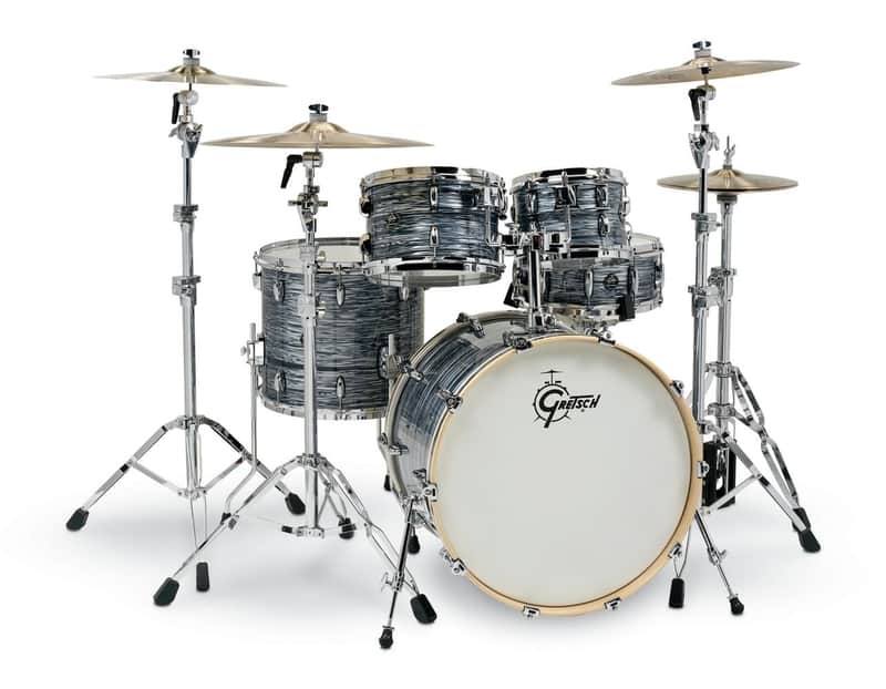 Gretsch Renown 5-PC Shell Pack, Silver Oyster Pearl image 1