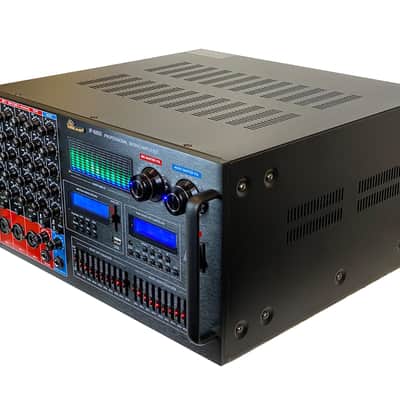 IDOLmain IP-6800 Mixing Amplifier And UHF-X2D Wireless Microphones Home Karaoke System image 4