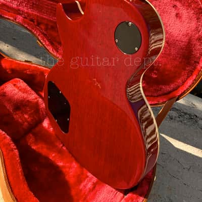 ♚SUBLIME♚2023 GIBSON Les Paul Standard*SLASH ♚ AAA+ MEGA DEEP FLAME  !♚ Appetite Amber ♚ AMAZING image 9