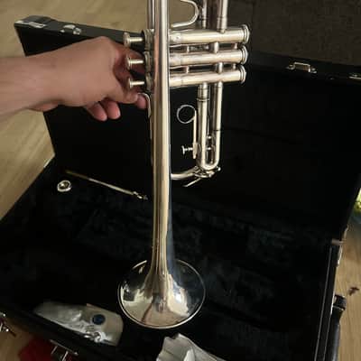 Jupiter 1624S XO Professional C Trumpet 2010s - Silver-Plated image 3