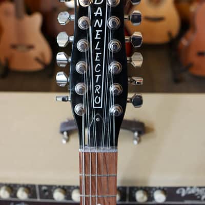 Danelectro 59DC 12 String - Black image 4