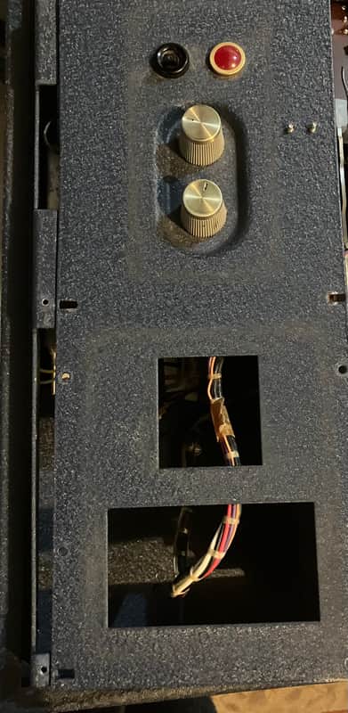 Farfisa volume switches and panel for Fast 2 organ 1968 image 1