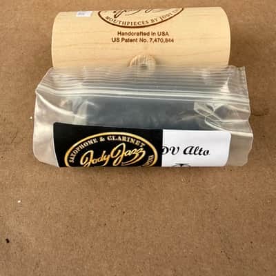JodyJazz DV Alto Saxophone Mouthpiece #7 - Brand New w/ Ligature, Cap & Wooden Case image 2