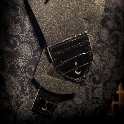 Well-Hung Anti-Grav Guitar strap :: x :: 3" wide MEGA grip factor image 3