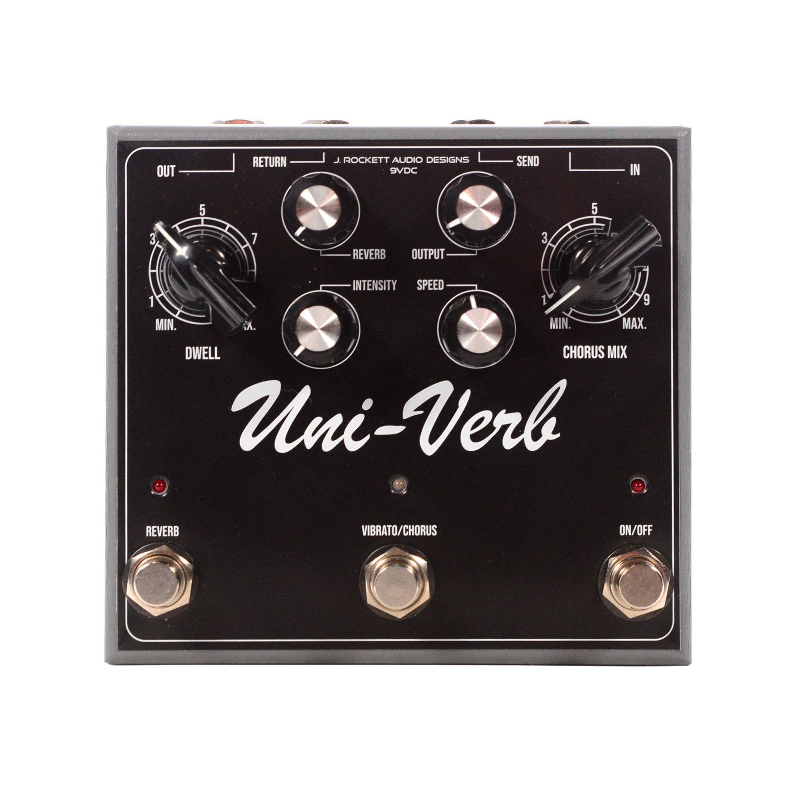 J. ROCKETT AUDIO DESIGNS Uni-Verb 美品 J. Rockett Audio Designs Uni-Verb Chorus/Vibrato Pedal | Sweetwater