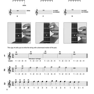 HAL LEONARD GUITAR METHOD BOOK 1 Book Only image 4