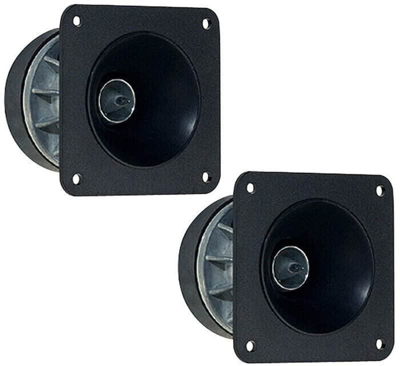 2x Eminence APT 80 3.4"x3.4" HF Driver 35W + APT:80S Conical Horn image 1