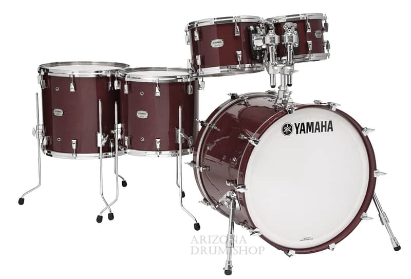 Yamaha Absolute Hybrid Maple 5 pc. w/ 22x16 Bass Drum - Classic Walnut - IN STOCK ! image 1