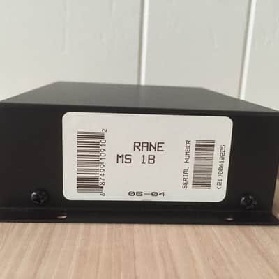 Awesome Rane MS1b Microphone Preamp Made in USA w/ RS 1 Power Supply MS 1B image 2