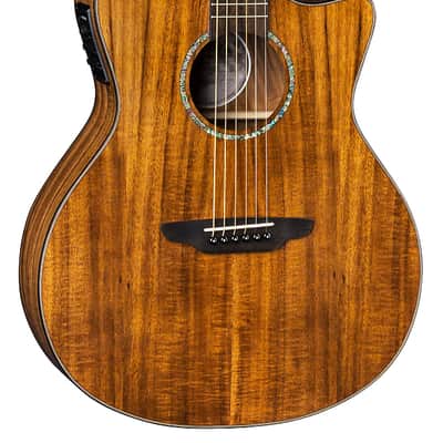 Luna High Tide KOA Grand Concert Cutaway Acoustic-Electric, HT KOA GCE, New, Free Shipping image 1