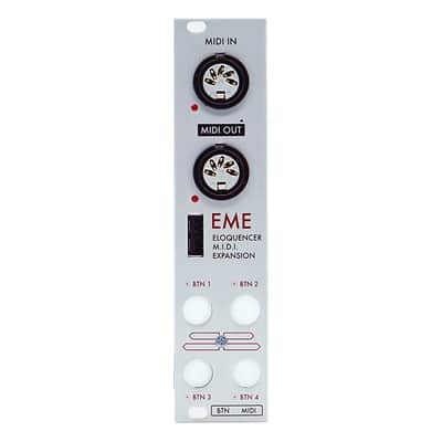 Winter Modular EME Eurorack Eloquencer MIDI Expansion Module (Silver) image 2