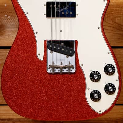 Fender Limited Edition '72 Telecaster Custom with Maple Fretboard 2018 - Orange Sparkle 24518 image 7