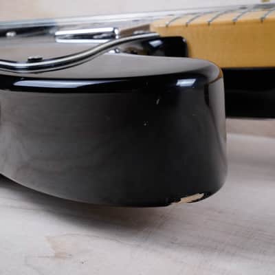 Fender CTC-55M Telecaster Custom Reissue MIJ 1984 Black TC-72 Vintage Japan Fujigen w/ Bag image 9