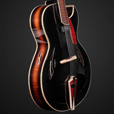 Emanuele Faggion Calliope 17" Archtop guitar massive wood in the style of Monteleone Benedetto ... image 1