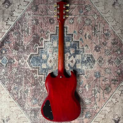 1961 Gibson Les Paul Standard Vintage Cherry 2x PAF Patent Applied For Made In Kalamazoo Electric Guitar W/ Original Lifton Hardshell Case! image 6