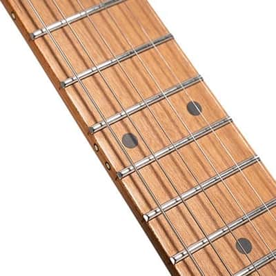 Cort X700OPVB X Series 700 Triality Electric Guitar. Open Pore Vintage Burst image 10