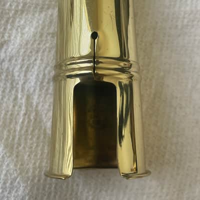 Vintage Selmer Paris Alto Saxophone Ligature and Cap Set - Listing #2 image 7