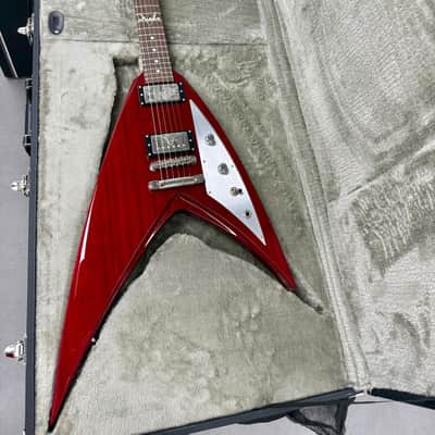 ESP  Super V  George Lynch Custom Shop BRAHMA 2006 - STBC See Thru Black Cherry Rare ! image 1