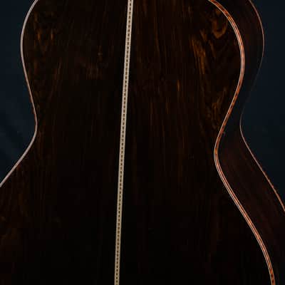 Santa Cruz H13 Custom African Blackwood and Fort Ross Chapel Redwood with Snakewood Inlays NEW image 18