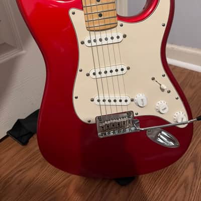 Fender American Standard Stratocaster (Bright Cherry Red) image 4