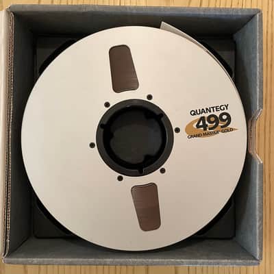 Quantegy 499 GRAND MASTER GOLD Studio Master Audio Tape 2" x 2500' image 2