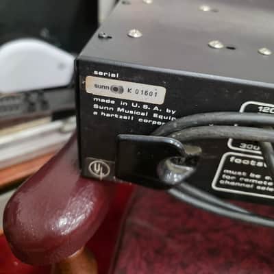 Sunn Beta Bass Amp Head Chassis Read 1970s image 11