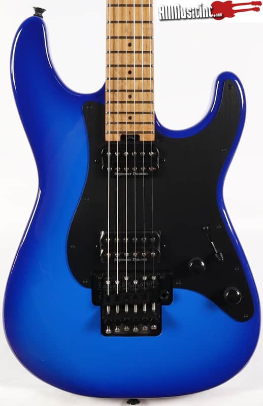 Charvel Pro-Mod Plus So-Cal Style 1 HH FR CM Electric Guitar Blue Burst image 1