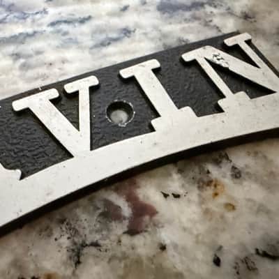 Carvin Amp Logo Emblem Badge. Metal Bild 5