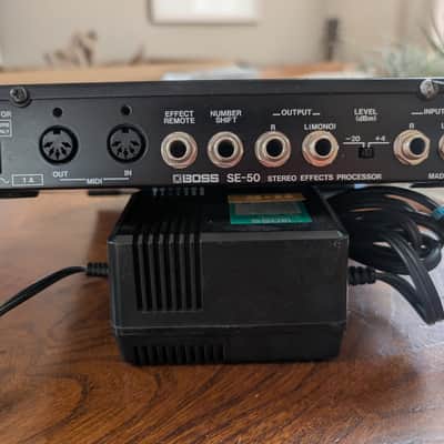 Boss SE-50 Stereo Effects Processor 1990 - 1996 - Black image 3