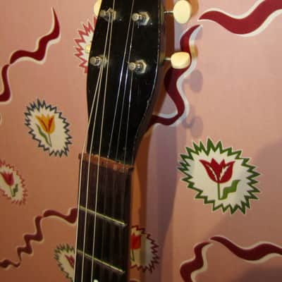 Silvertone - Danelectro Advanced U U-2 "Peanut" 1950s - Black image 3