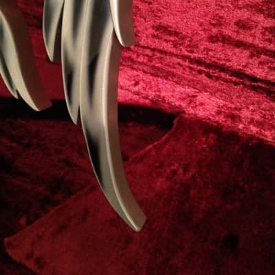 ESP 20th Anniversary Alfee Takamizawa Custom Angel Sword Guitar 1993 Grey image 7