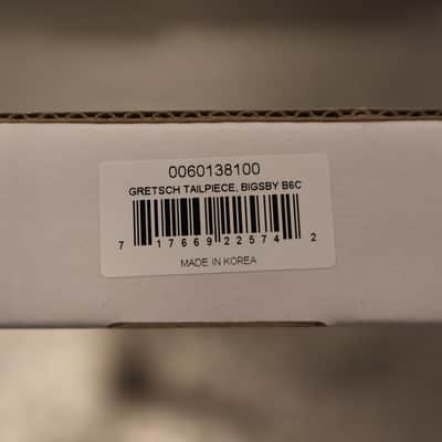 Gretsch Branded Tailpiece, Bigsby B6, Polished Aluminum image 4