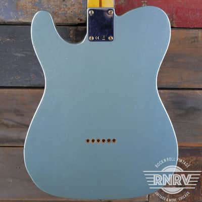 Fender Custom Shop '52 Reissue Telecaster Journeyman Relic - 2021 - Ice Blue Metallic image 2